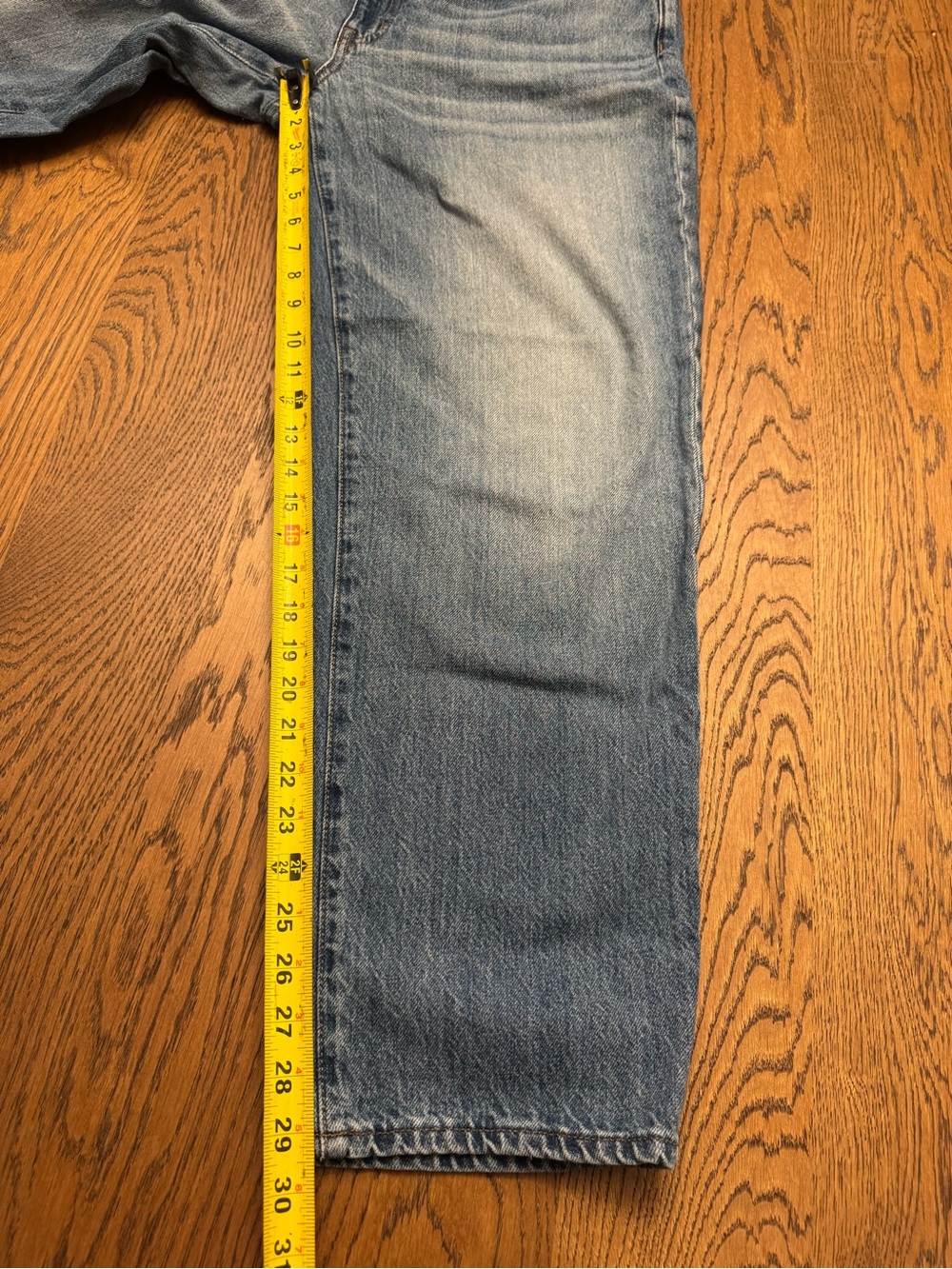 Madewell slouchy boy Jean‎ Blue Denim women’s Size 31 baggy - Picture 11 of 12